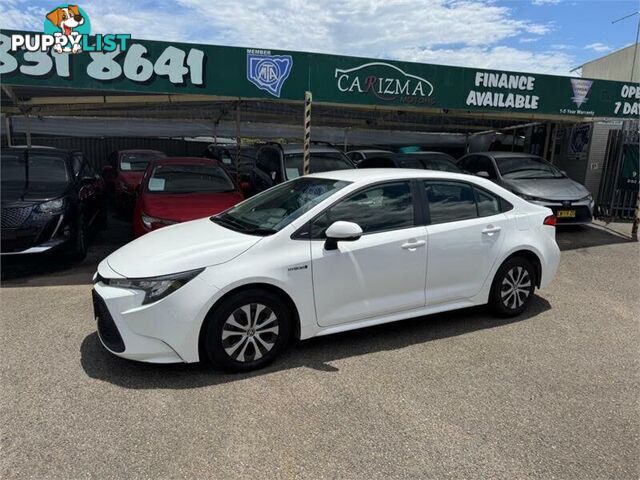 2020 TOYOTA COROLLA ASCENT SPORT (HYBRID) ZWE211R SEDAN