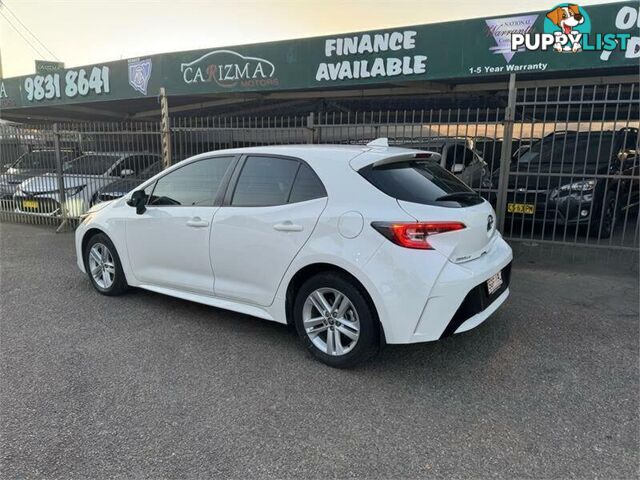 2019 TOYOTA COROLLA ASCENT SPORT MZEA12R HATCH, 5 DOORS, 5 SEATS