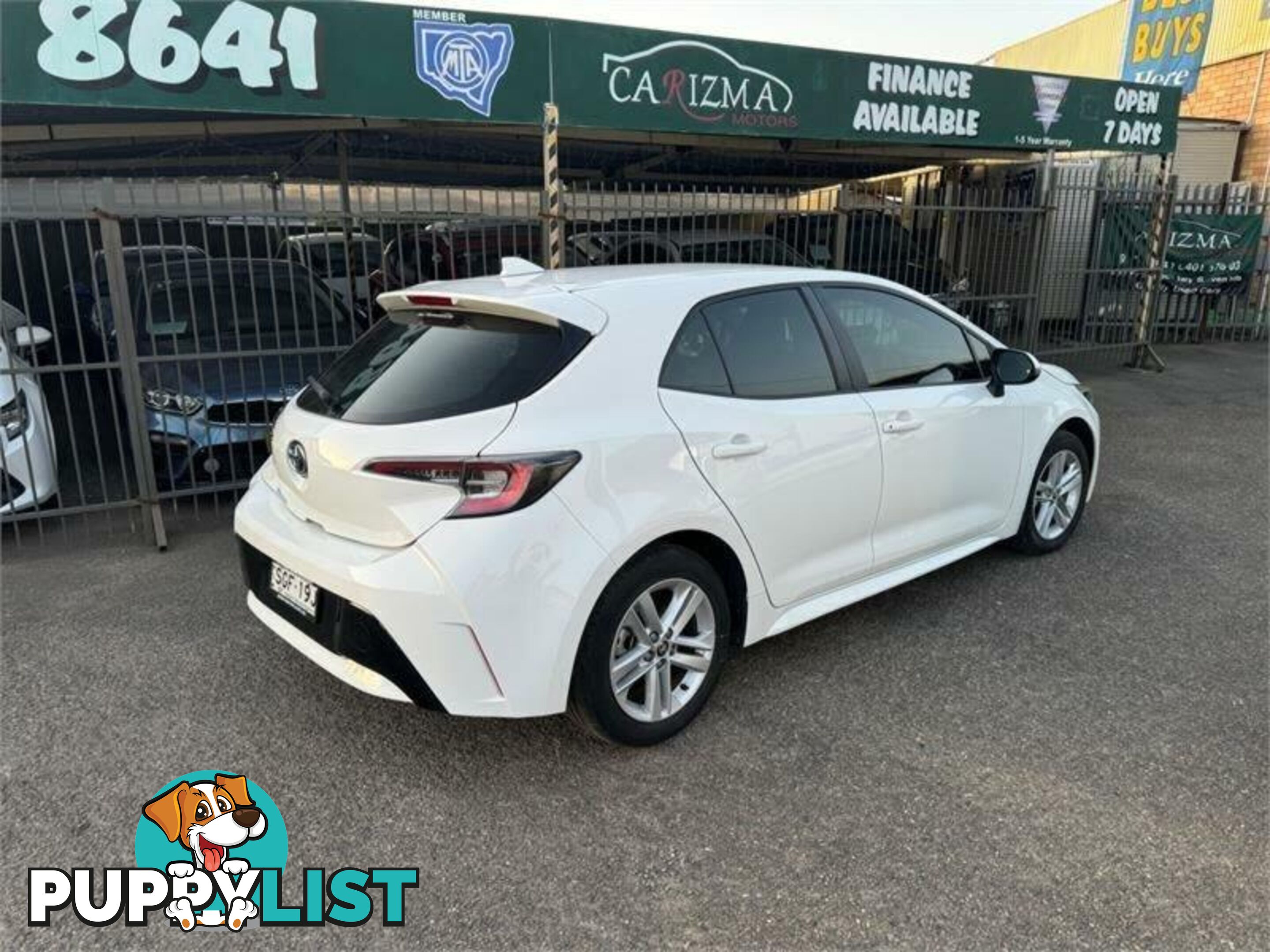 2019 TOYOTA COROLLA ASCENT SPORT MZEA12R HATCH, 5 DOORS, 5 SEATS