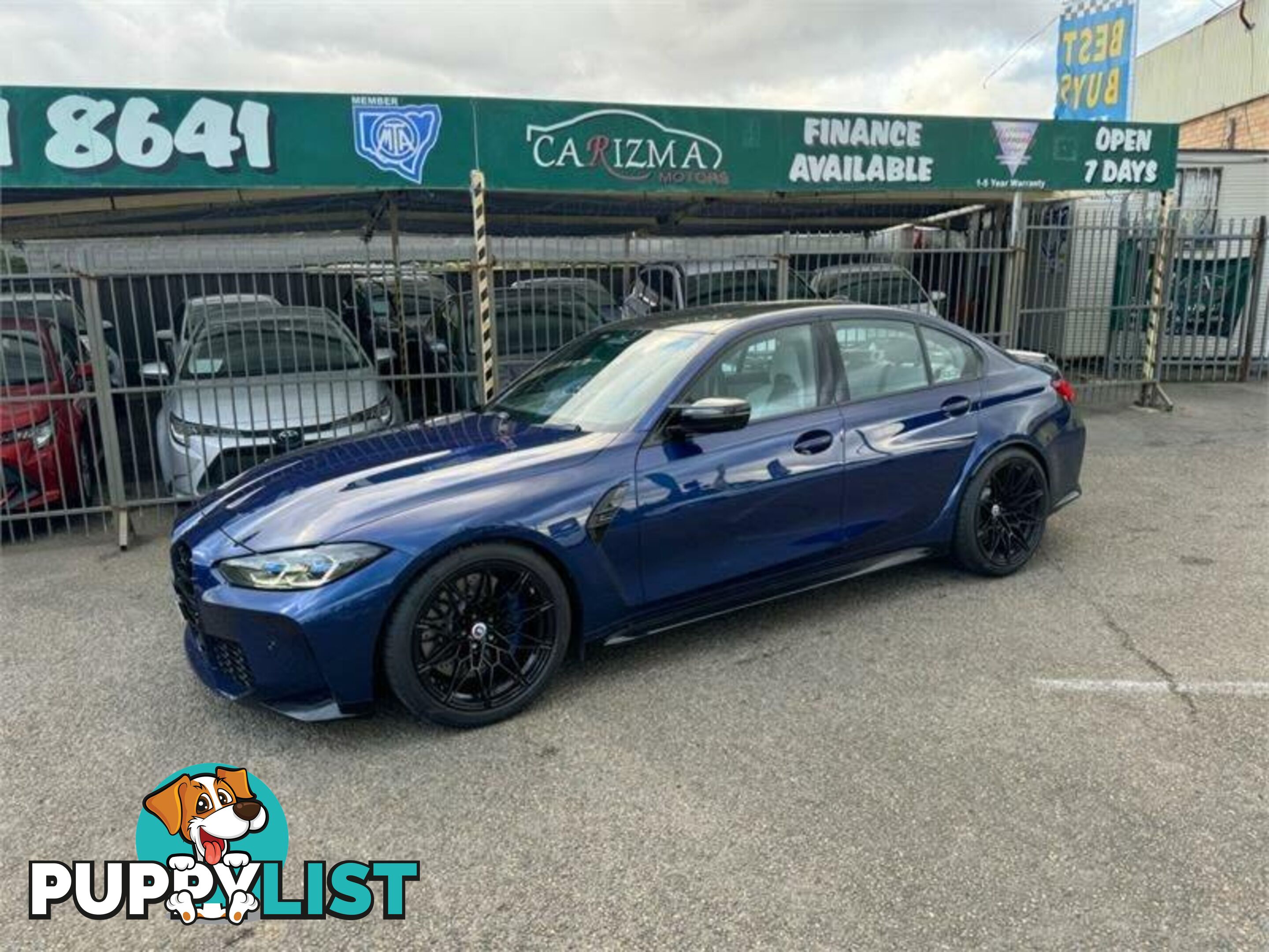 2022 BMW M3 COMPETITION M XDRIVE G80 SEDAN, 4 DOORS, 5 SEATS