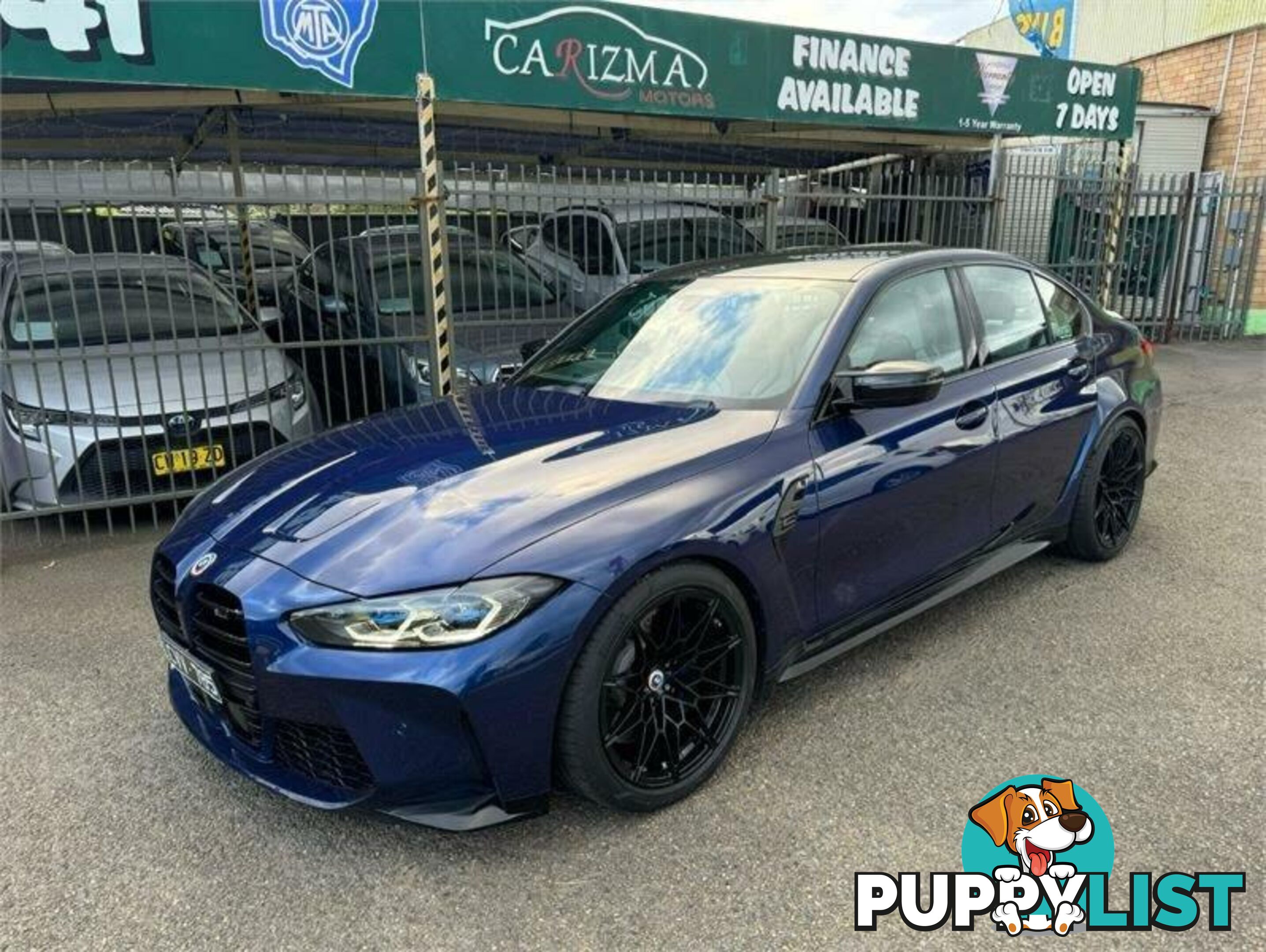 2022 BMW M3 COMPETITION M XDRIVE G80 SEDAN, 4 DOORS, 5 SEATS