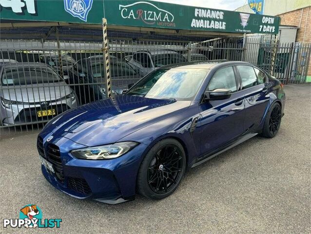 2022 BMW M3 COMPETITION M XDRIVE G80 SEDAN, 4 DOORS, 5 SEATS