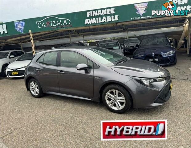 2020 TOYOTA COROLLA ASCENT SPORT HYBRID ZWE211R HATCHBACK