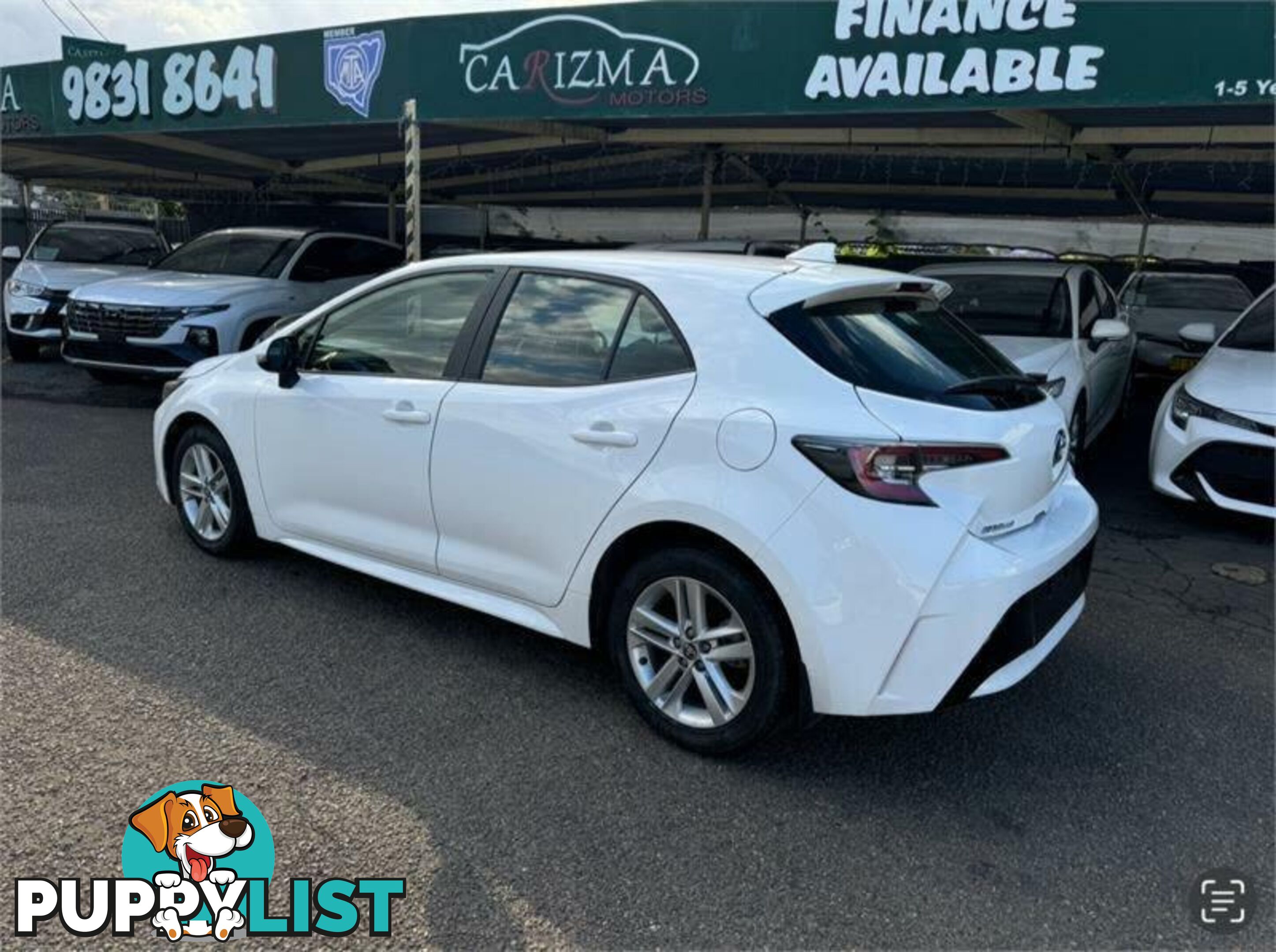 2022 TOYOTA COROLLA ASCENT SPORT MZEA12R HATCH, 5 DOORS, 5 SEATS