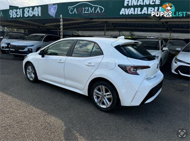 2022 TOYOTA COROLLA ASCENT SPORT MZEA12R HATCH, 5 DOORS, 5 SEATS