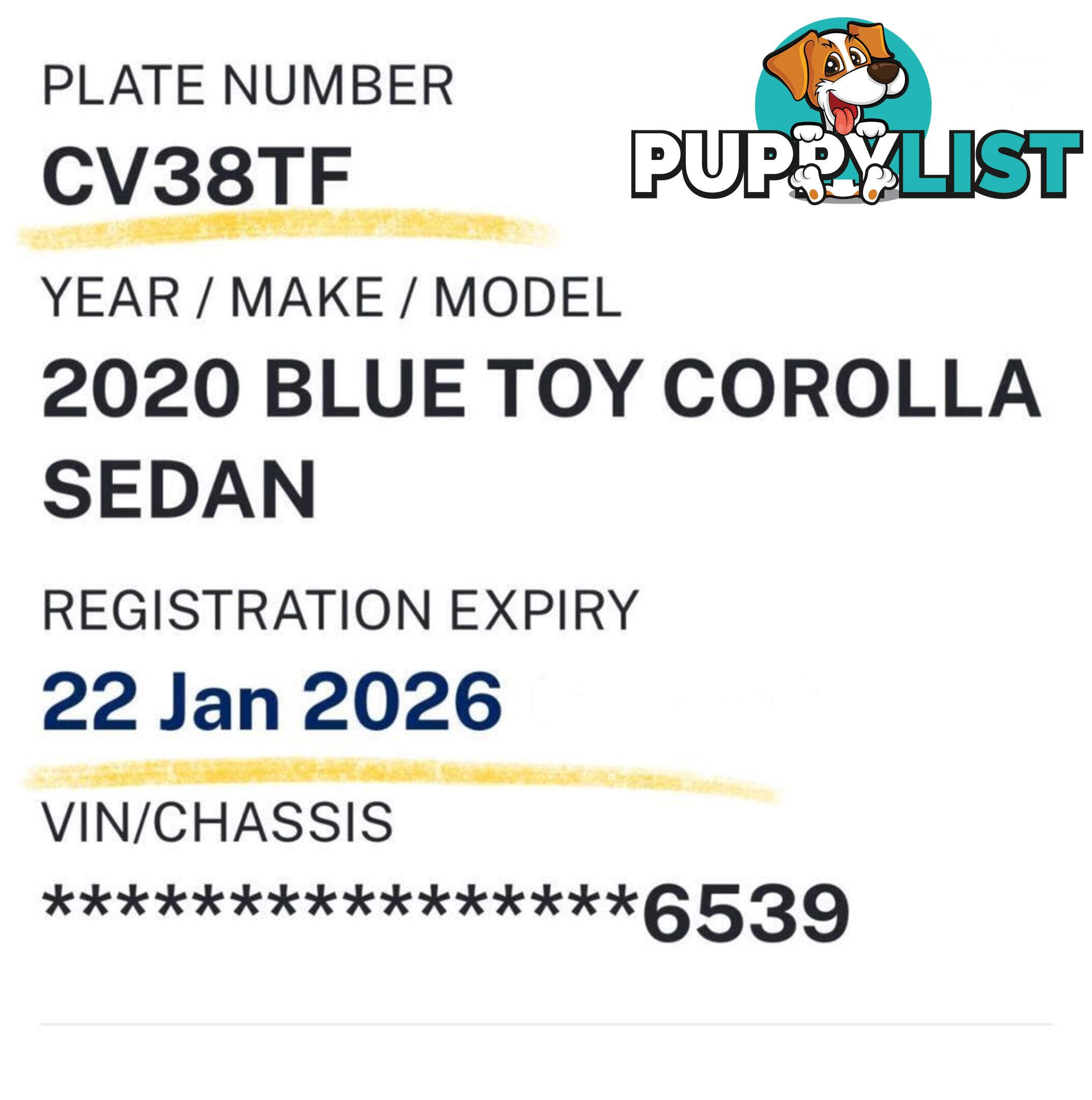 2020 TOYOTA COROLLA ASCENT SPORT (HYBRID) ZWE211R HATCHBACK