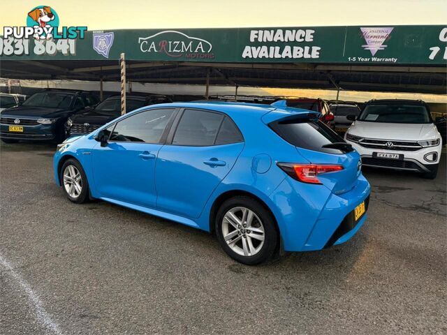 2020 TOYOTA COROLLA ASCENT SPORT (HYBRID) ZWE211R HATCHBACK