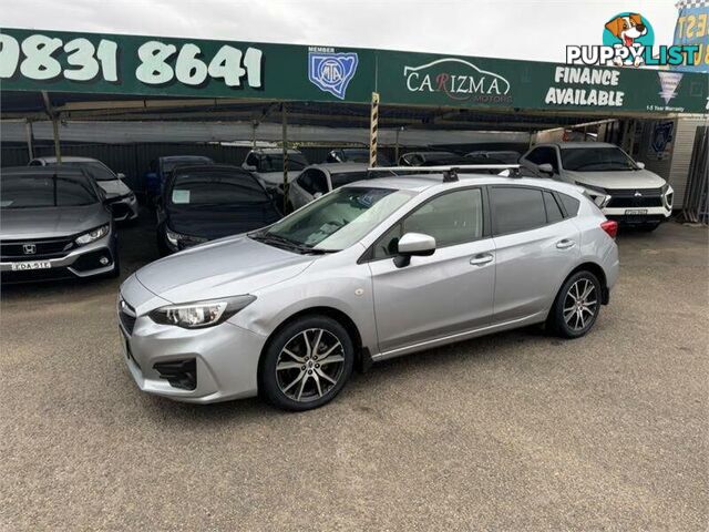 2017 SUBARU IMPREZA 2.0I (AWD) MY18 HATCH, 5 DOORS, 5 SEATS