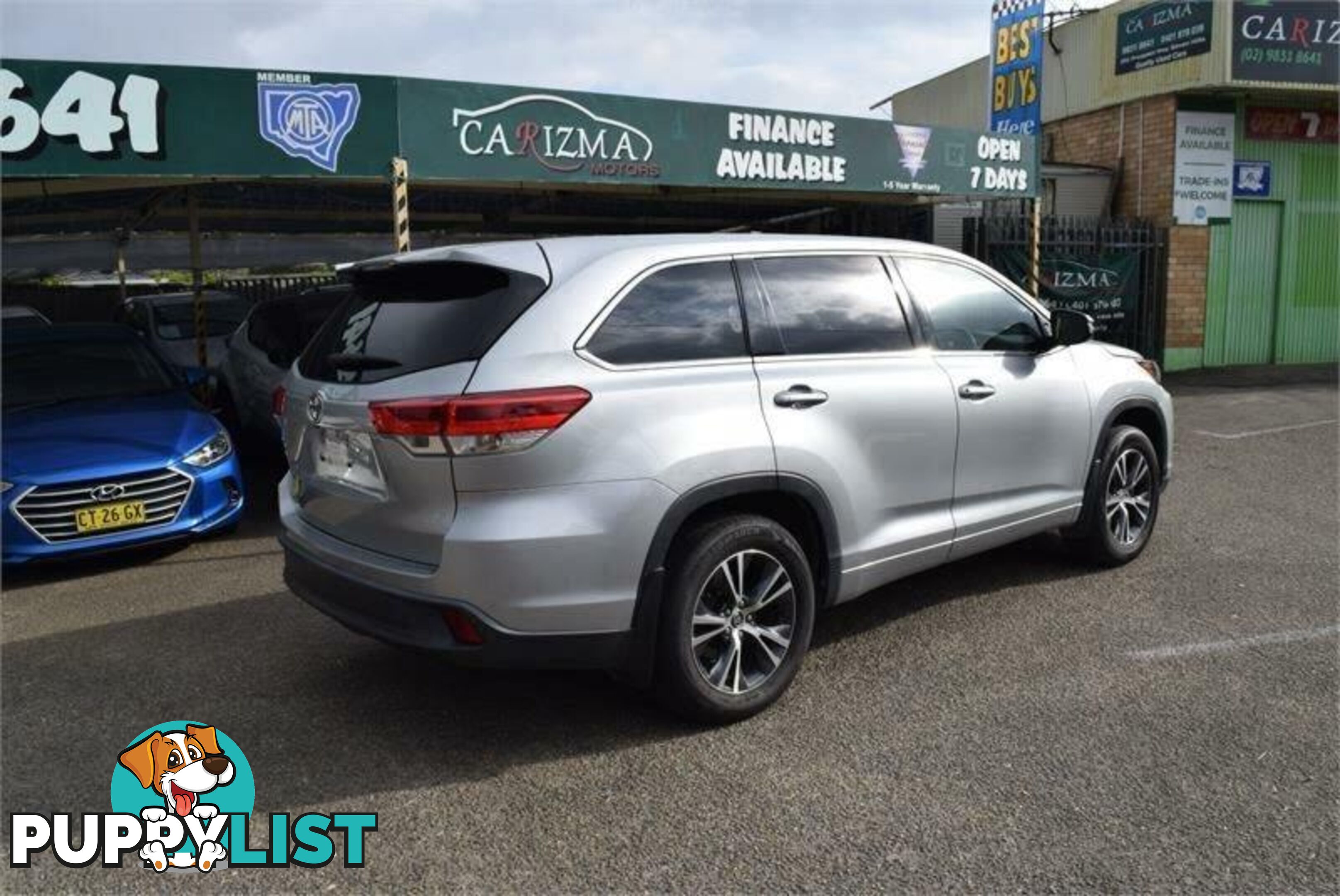 2018 TOYOTA KLUGER GX (4X2) GSU50R SUV, 4 DOORS, 7 SEATS