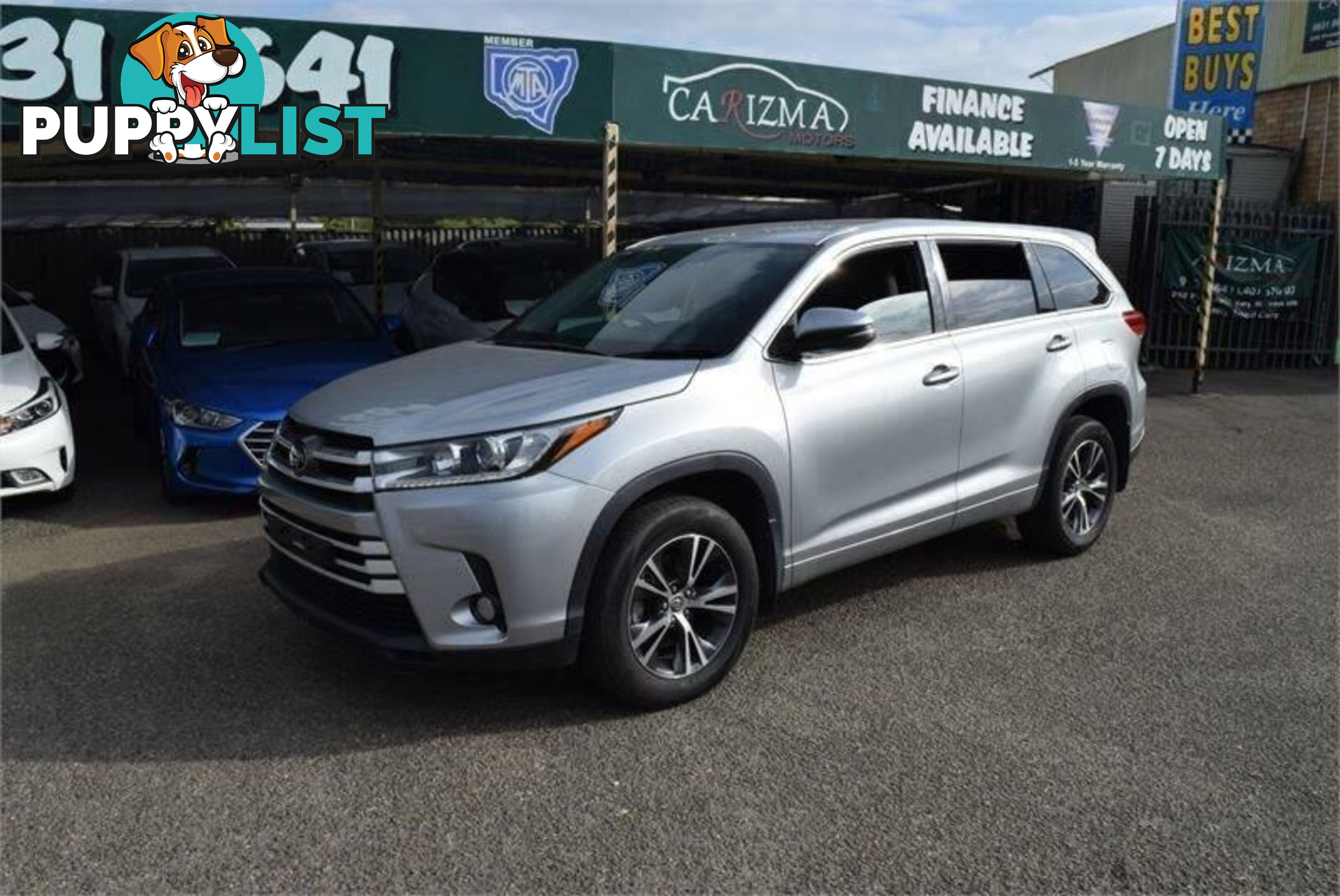 2018 TOYOTA KLUGER GX (4X2) GSU50R SUV, 4 DOORS, 7 SEATS