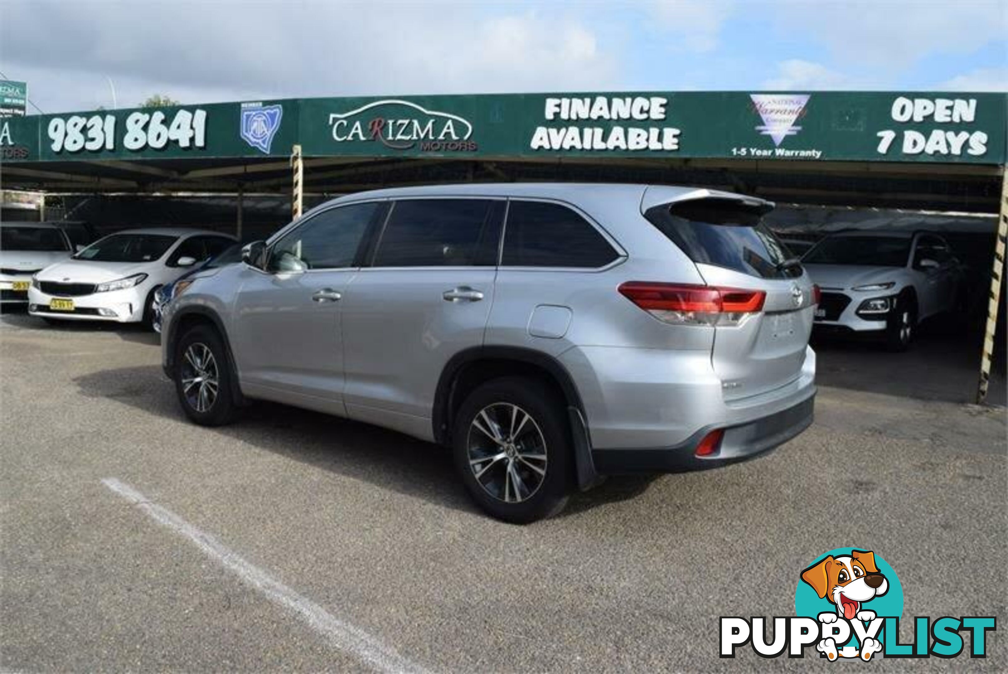 2018 TOYOTA KLUGER GX (4X2) GSU50R SUV, 4 DOORS, 7 SEATS