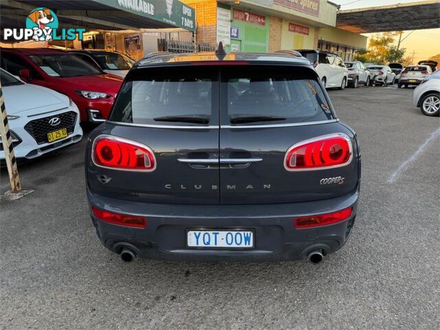 2017 MINI CLUBMAN COOPER S F54 WAGON