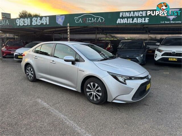 2019 TOYOTA COROLLA ASCENT SPORT (HYBRID) ZWE211R SEDAN