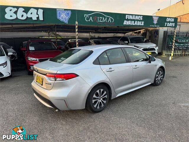 2019 TOYOTA COROLLA ASCENT SPORT (HYBRID) ZWE211R SEDAN