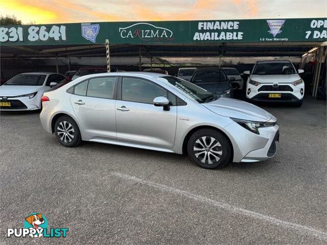 2019 TOYOTA COROLLA ASCENT SPORT (HYBRID) ZWE211R SEDAN