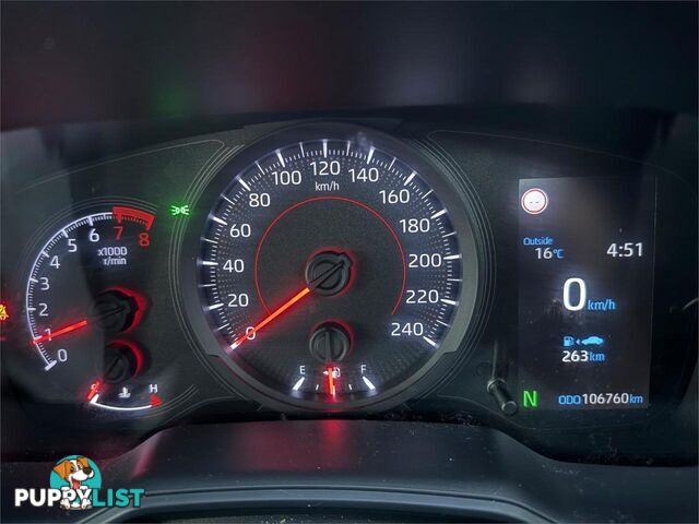 2019 TOYOTA COROLLA ASCENT SPORT MZEA12R HATCHBACK