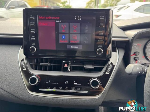 2019 TOYOTA COROLLA ASCENT SPORT MZEA12R HATCHBACK