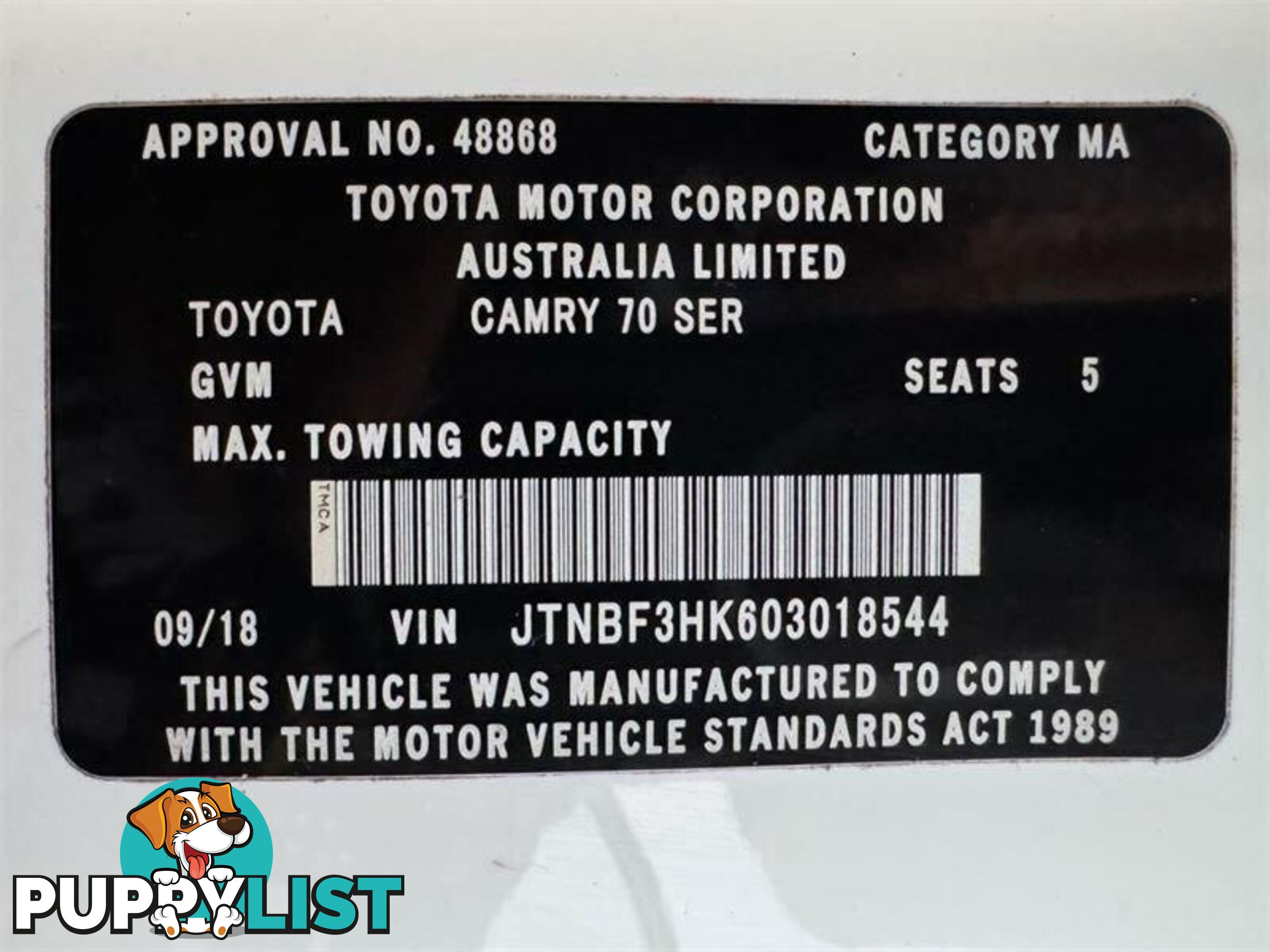 2018 TOYOTA CAMRY SX ASV70R MY19 SEDAN