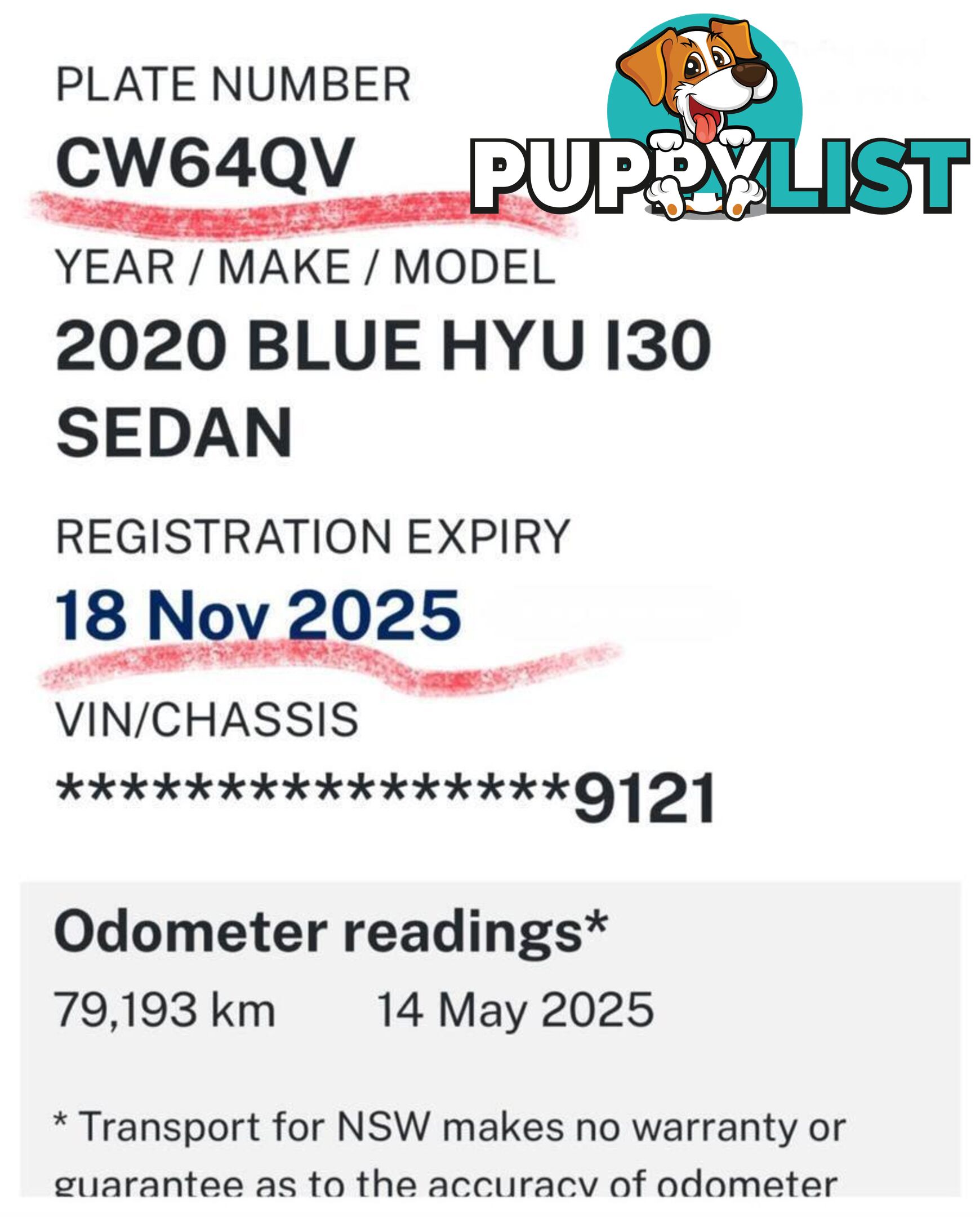 2020 HYUNDAI I30 GO PD.3 MY20 HATCHBACK