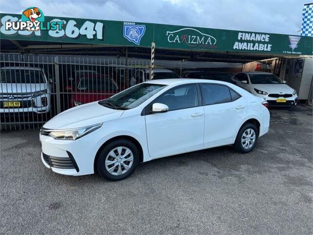 2018 TOYOTA COROLLA ASCENT ZRE172R MY17 SEDAN