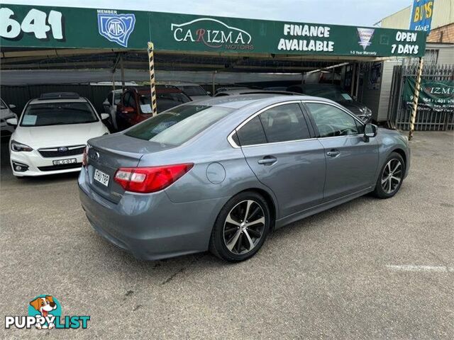 2016 SUBARU LIBERTY 2.5I PREMIUM MY16 SEDAN, 4 DOORS, 5 SEATS