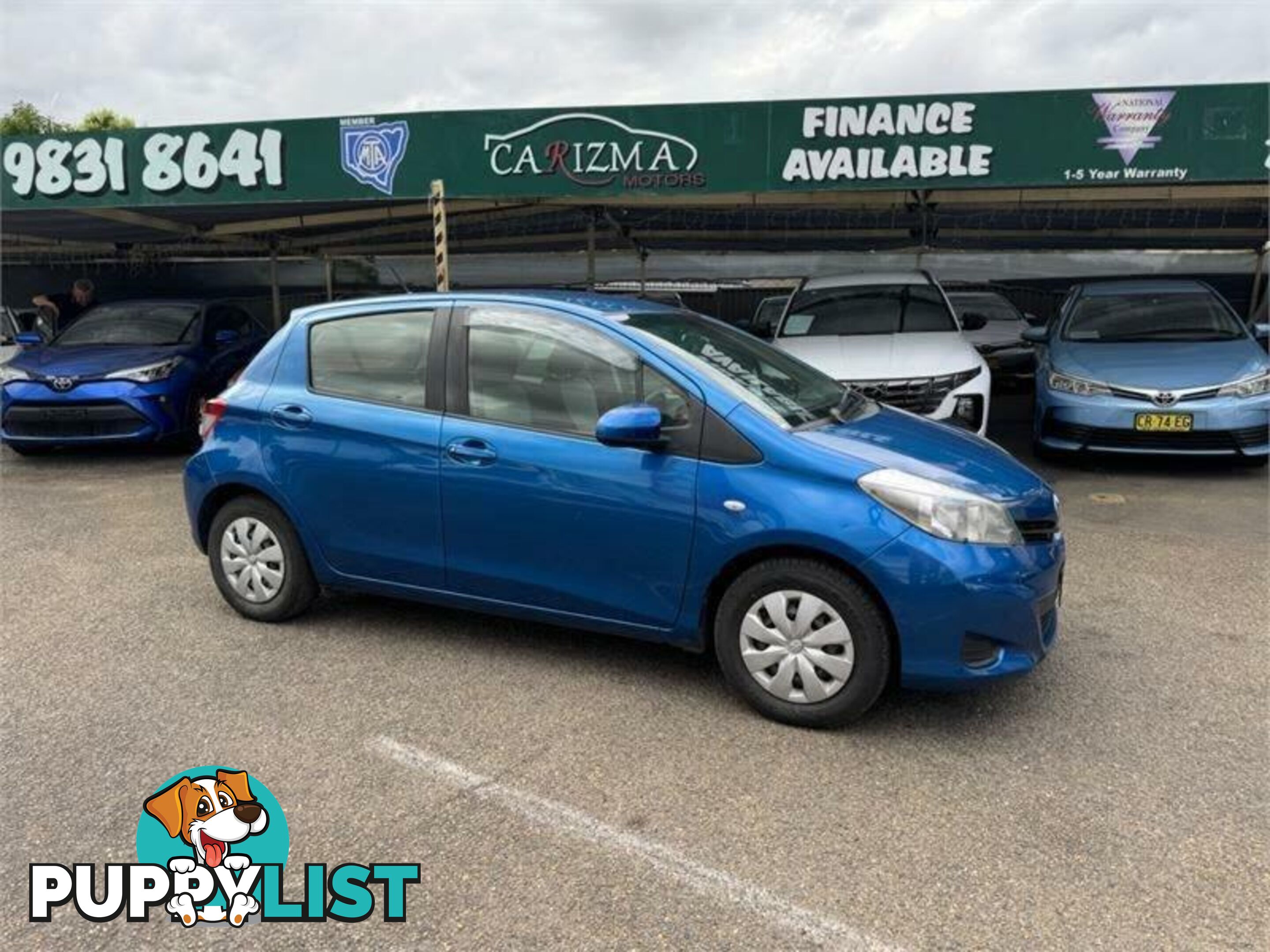 2014 TOYOTA YARIS YR NCP130R HATCH, 5 DOORS, 5 SEATS