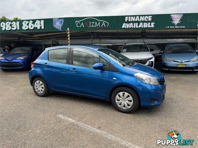 2014 TOYOTA YARIS YR NCP130R HATCH, 5 DOORS, 5 SEATS