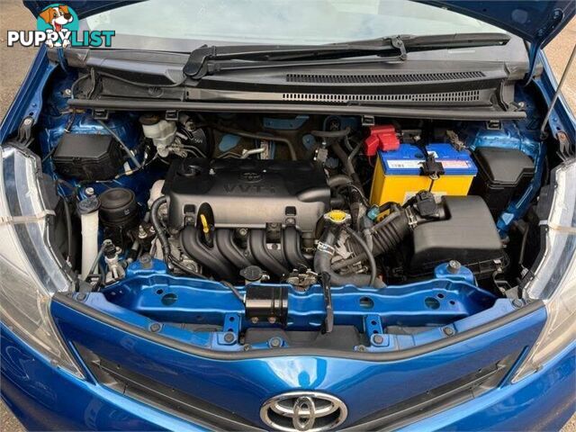 2014 TOYOTA YARIS YR NCP130R HATCH, 5 DOORS, 5 SEATS