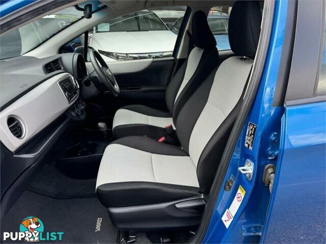 2014 TOYOTA YARIS YR NCP130R HATCH, 5 DOORS, 5 SEATS