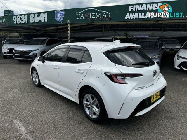 2020 TOYOTA COROLLA ASCENT SPORT (HYBRID) ZWE211R HATCH, 5 DOORS, 5 SEATS