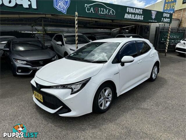 2020 TOYOTA COROLLA ASCENT SPORT (HYBRID) ZWE211R HATCH, 5 DOORS, 5 SEATS