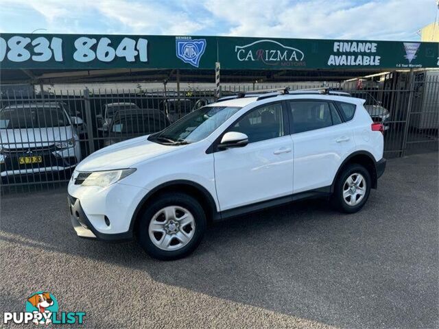 2013 TOYOTA RAV4 GX (2WD) ZSA42R SUV, 4 DOORS, 5 SEATS