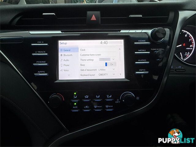2018 TOYOTA CAMRY ASCENT ASV70R SEDAN