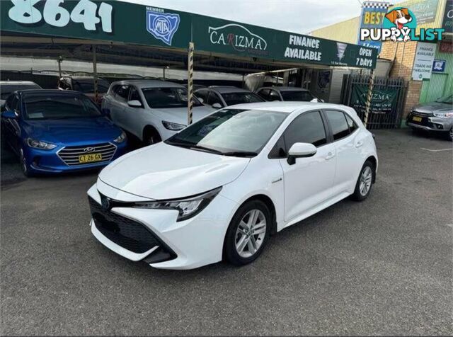 2020 TOYOTA COROLLA ASCENT SPORT (HYBRID) ZWE211R HATCHBACK