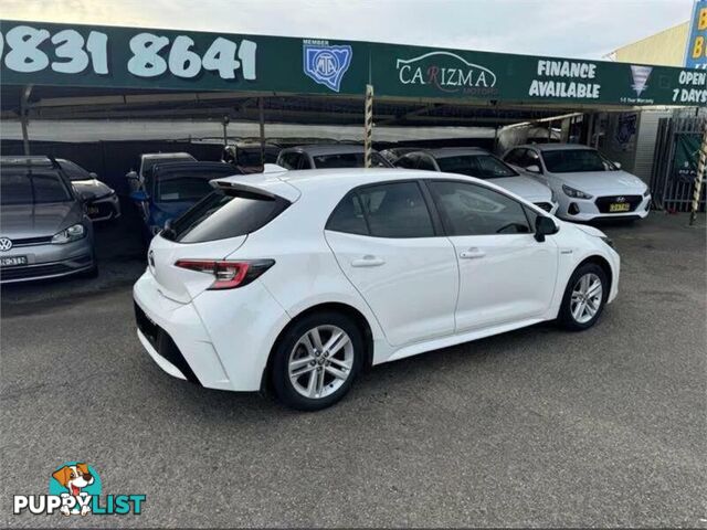 2020 TOYOTA COROLLA ASCENT SPORT (HYBRID) ZWE211R HATCHBACK