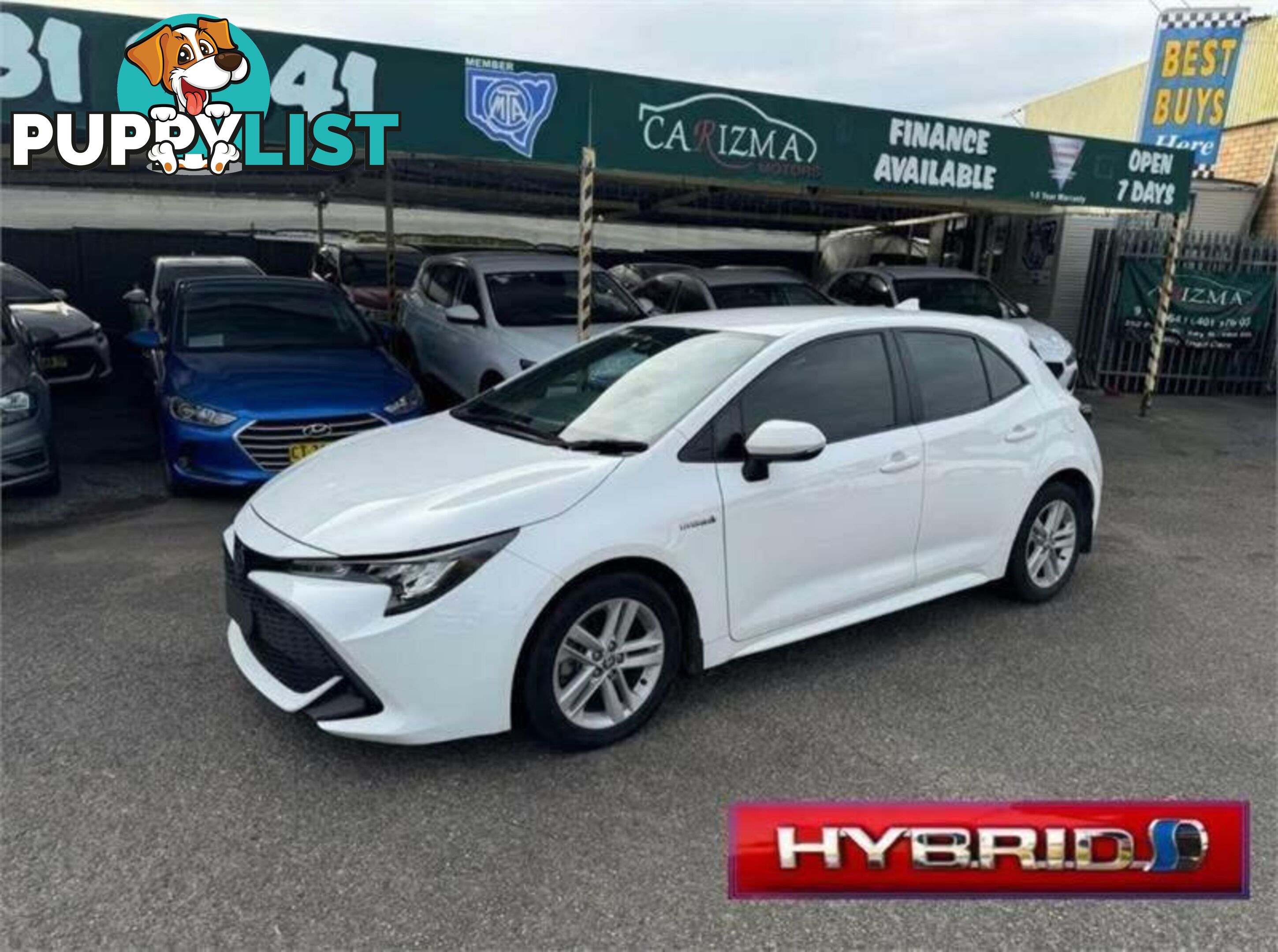 2020 TOYOTA COROLLA ASCENT SPORT (HYBRID) ZWE211R HATCHBACK