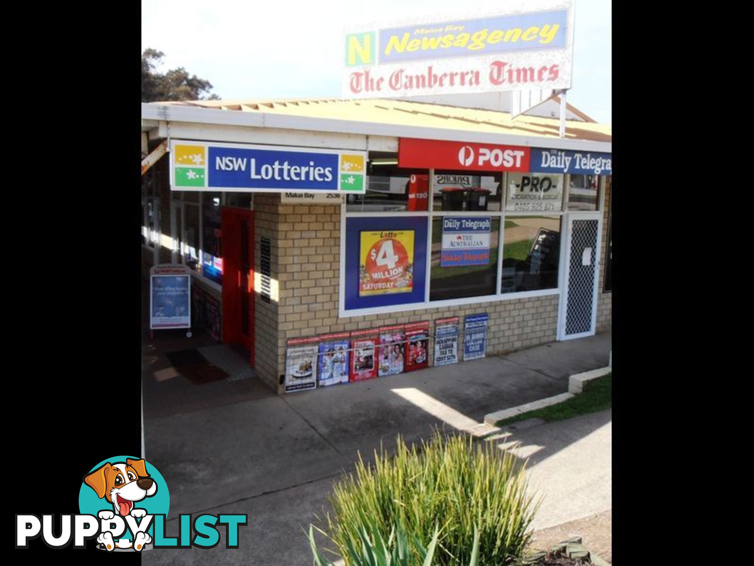 Newsagency Post Office MALUA BAY NSW 2536