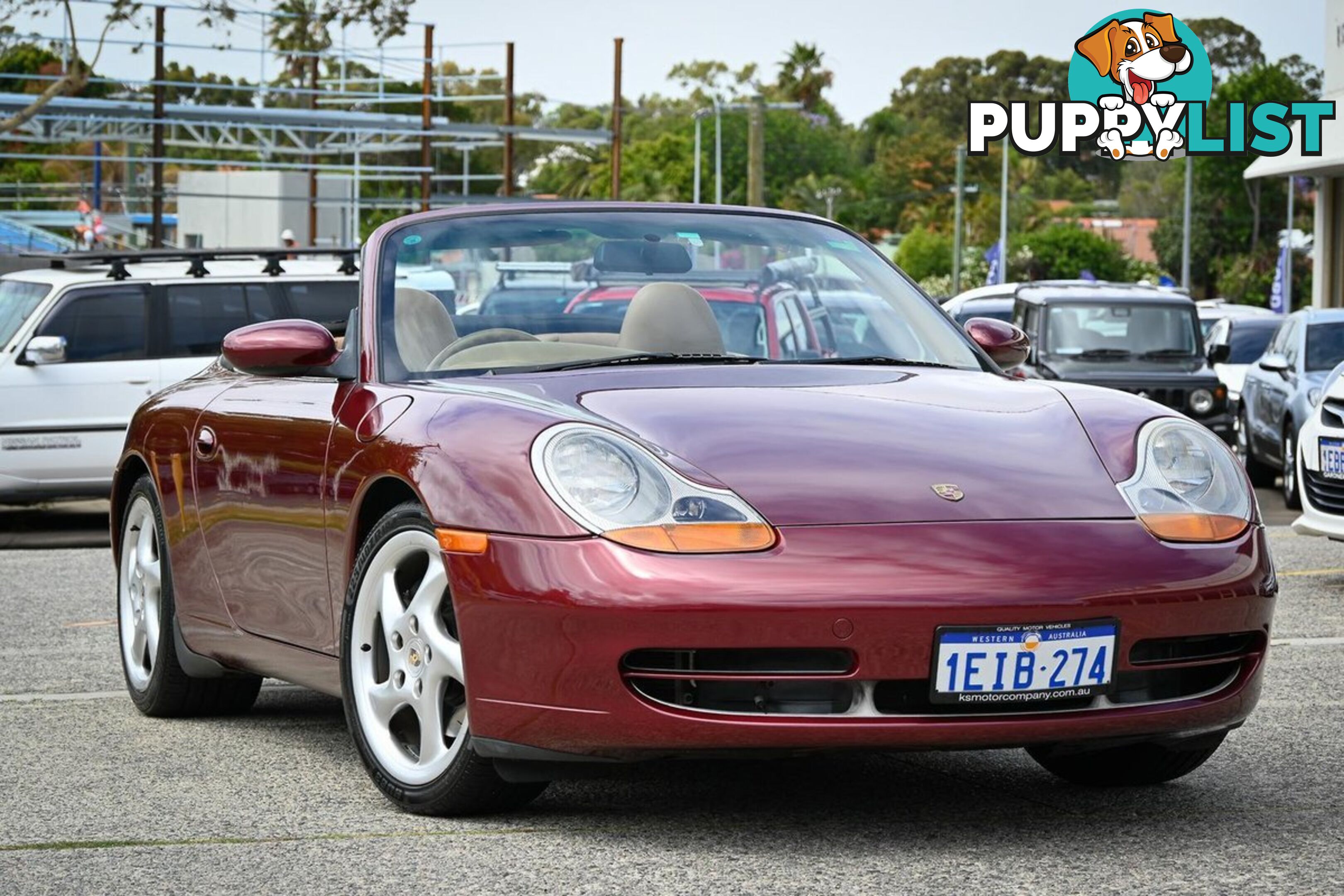 1998 PORSCHE 911 CARRERA-CABRIOLET 996 CONVERTIBLE