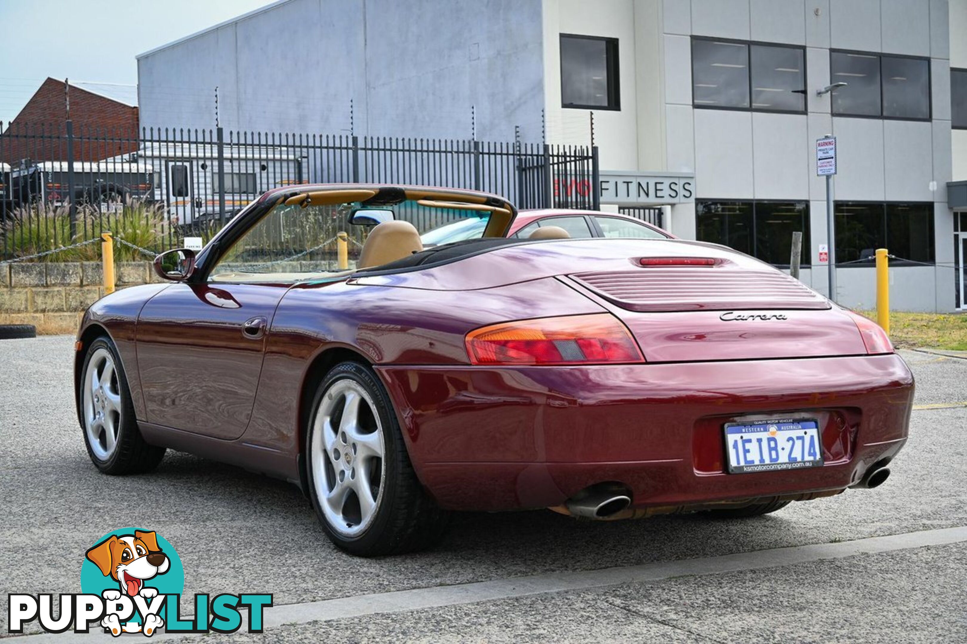 1998 PORSCHE 911 CARRERA-CABRIOLET 996 CONVERTIBLE