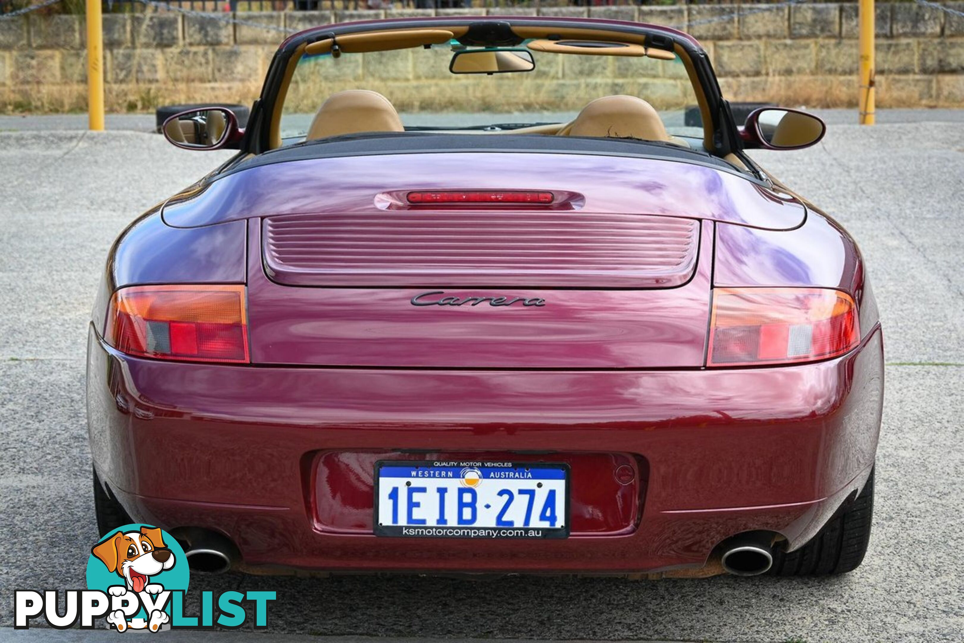 1998 PORSCHE 911 CARRERA-CABRIOLET 996 CONVERTIBLE