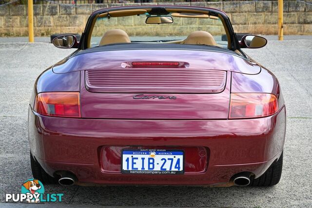 1998 PORSCHE 911 CARRERA-CABRIOLET 996 CONVERTIBLE