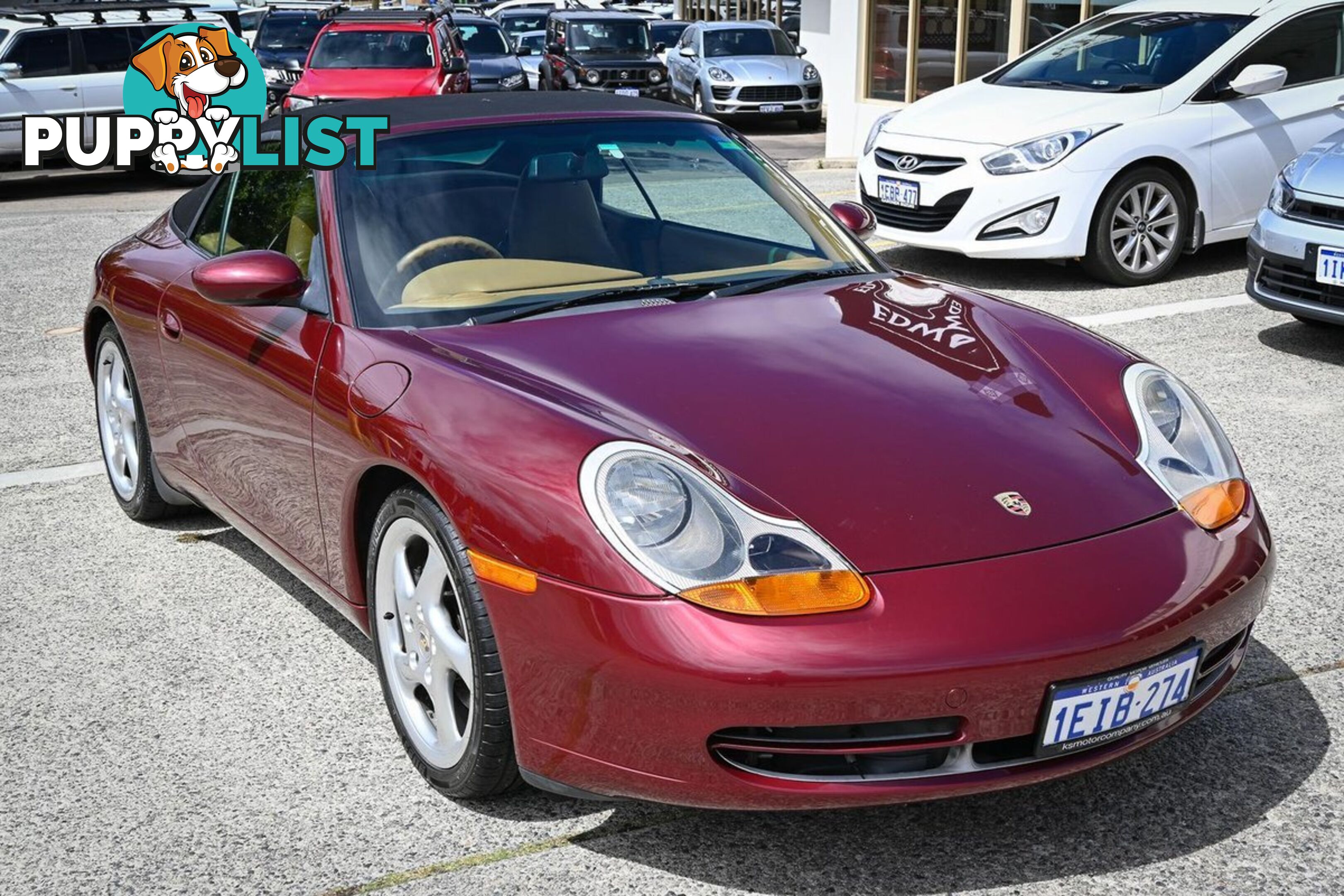 1998 PORSCHE 911 CARRERA-CABRIOLET 996 CONVERTIBLE