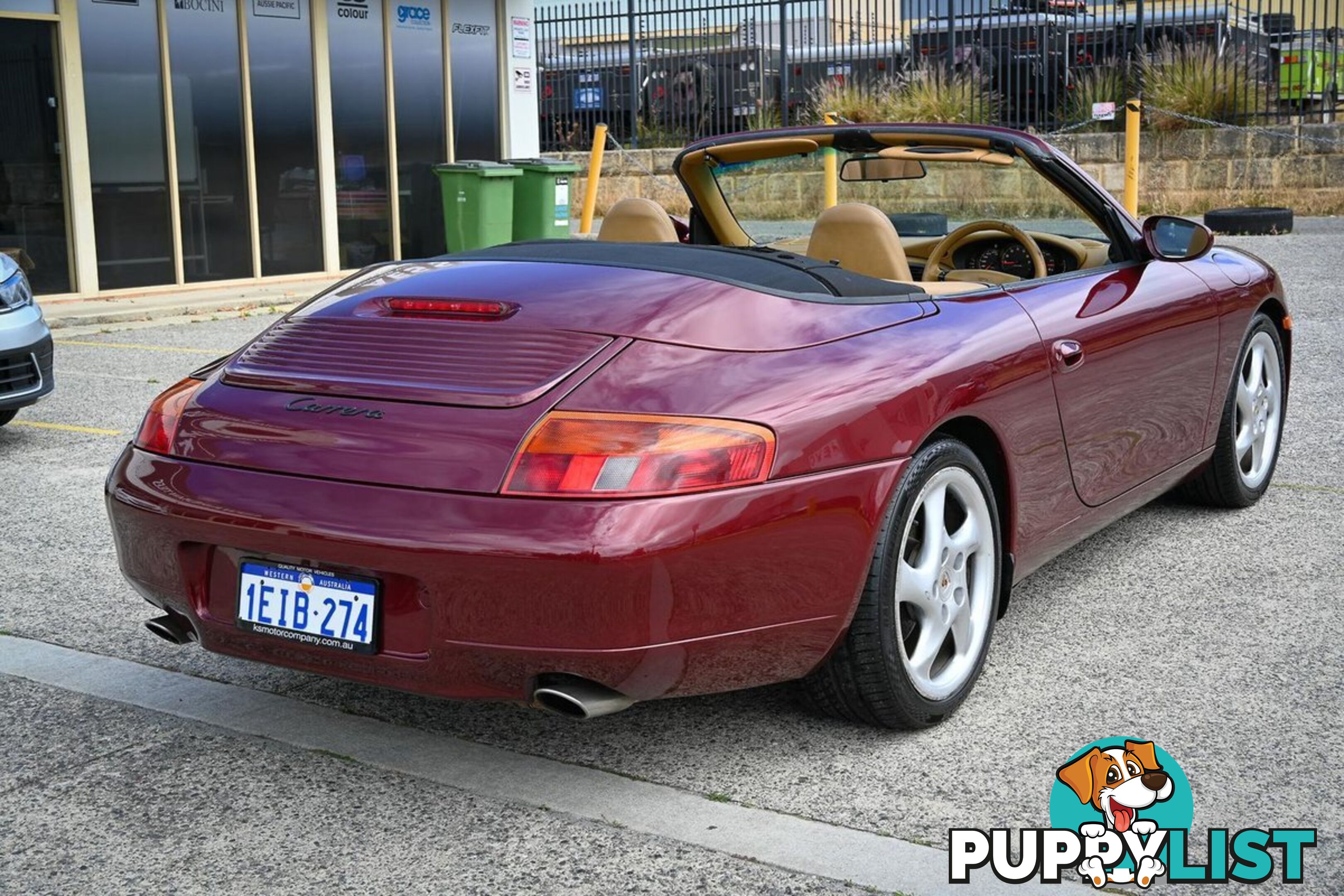 1998 PORSCHE 911 CARRERA-CABRIOLET 996 CONVERTIBLE