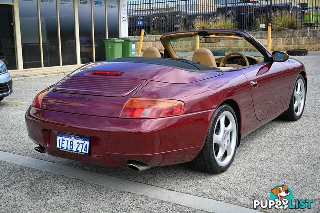 1998 PORSCHE 911 CARRERA-CABRIOLET 996 CONVERTIBLE