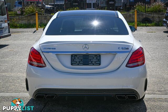 2017 MERCEDES-BENZ C-CLASS C63-AMG-S W205 SEDAN