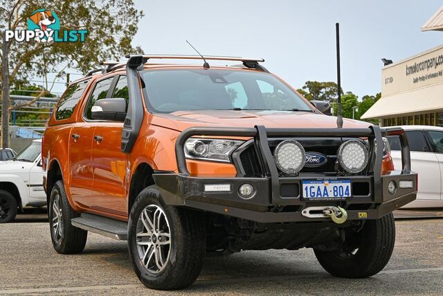 2016 FORD RANGER WILDTRAK PX-MKII-4X4-DUAL-RANGE DUAL CAB UTILITY