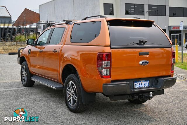 2016 FORD RANGER WILDTRAK PX-MKII-4X4-DUAL-RANGE DUAL CAB UTILITY