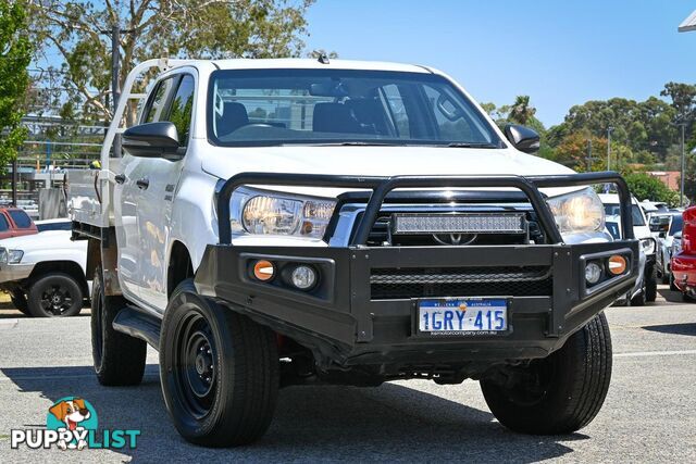 2018 TOYOTA HILUX SR GUN126R-4X4-DUAL-RANGE DUAL CAB CAB CHASSIS