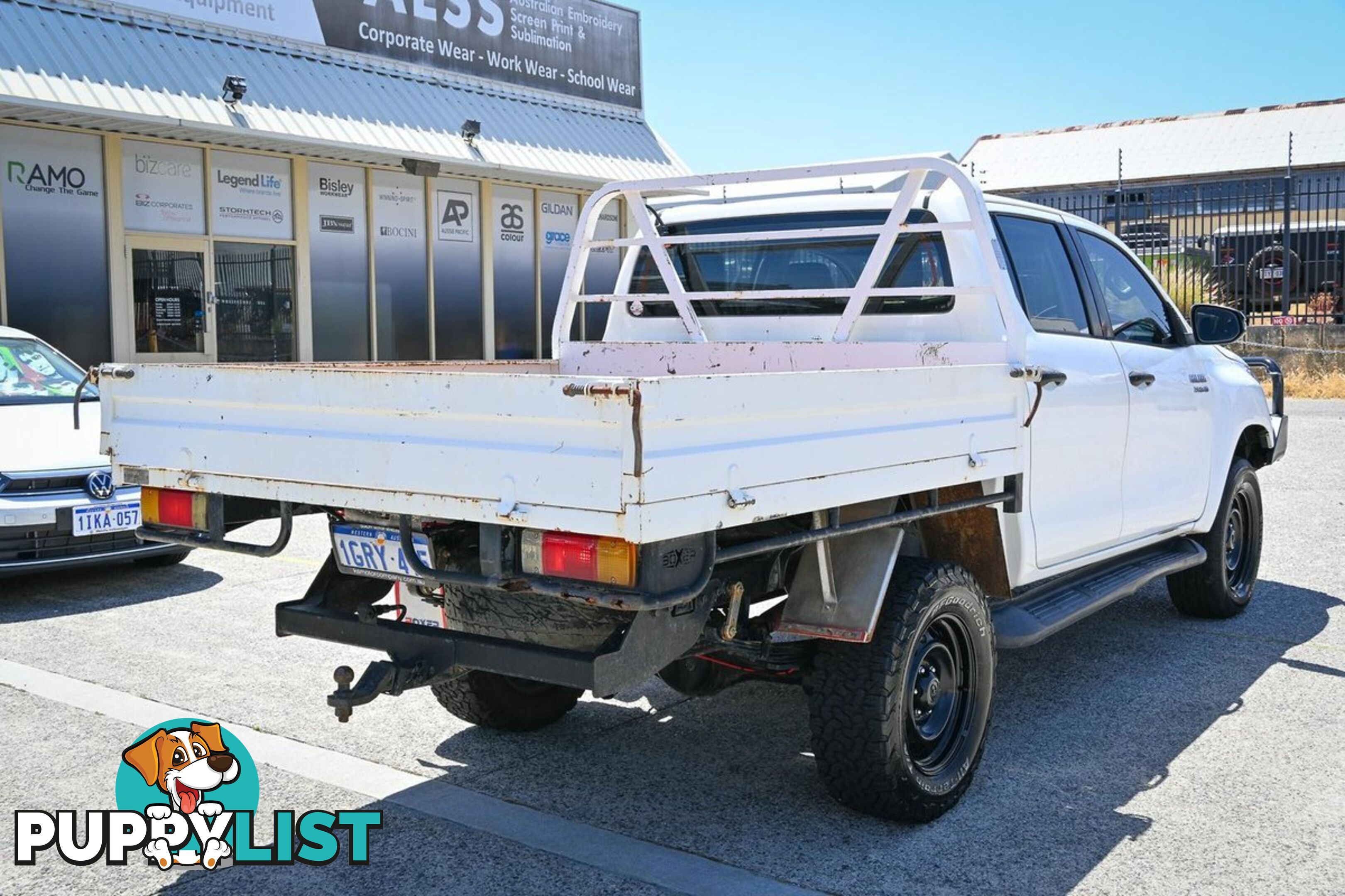 2018 TOYOTA HILUX SR GUN126R-4X4-DUAL-RANGE DUAL CAB CAB CHASSIS