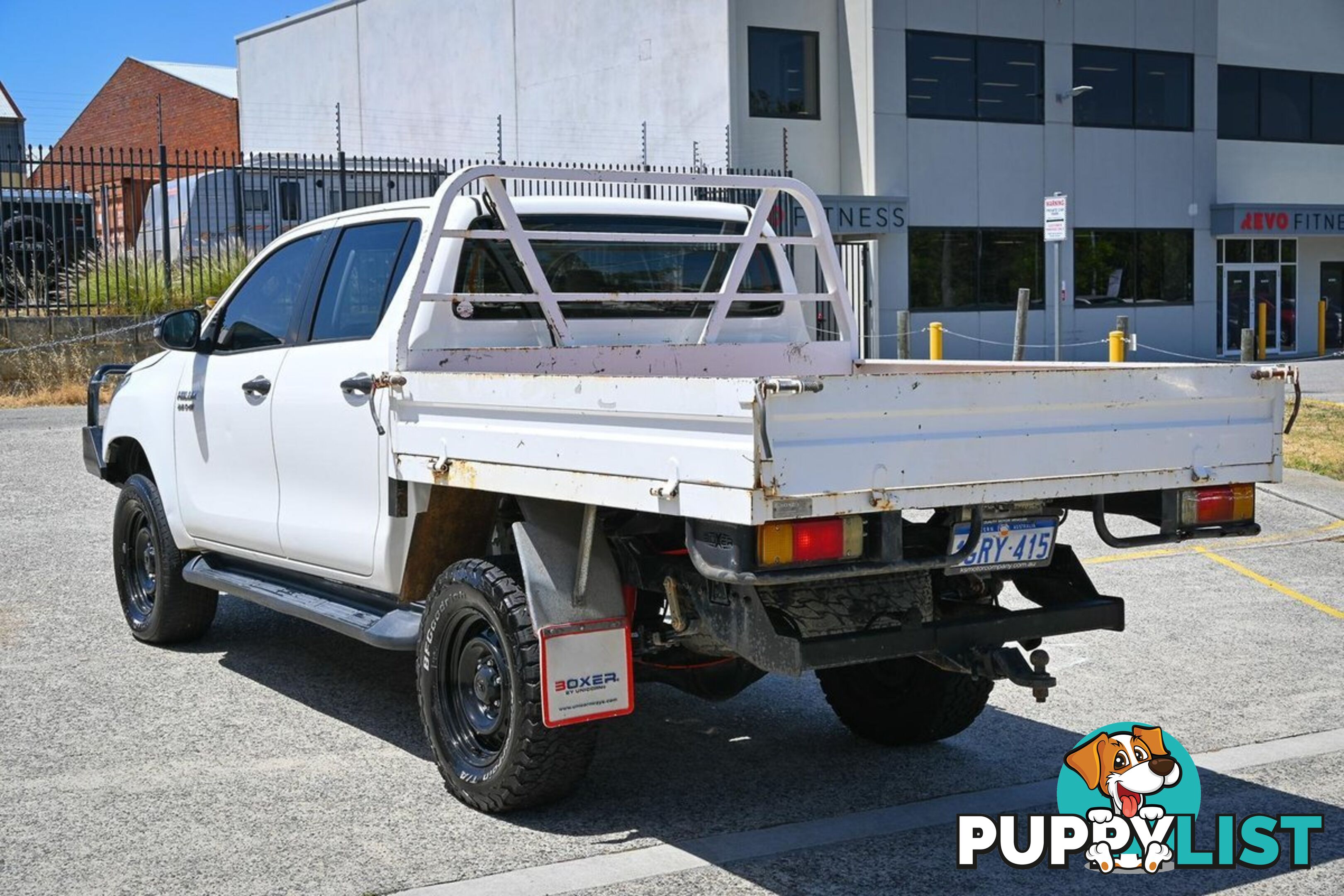 2018 TOYOTA HILUX SR GUN126R-4X4-DUAL-RANGE DUAL CAB CAB CHASSIS